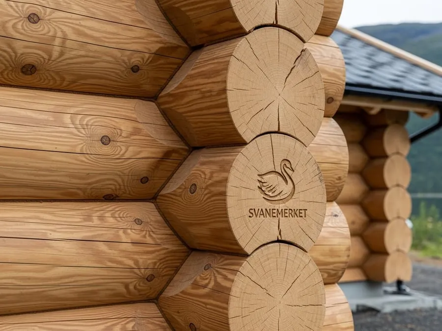 Svanemerket — Nordens offisielle miljømerke – BREEAM og Svanemerket for laftehytter