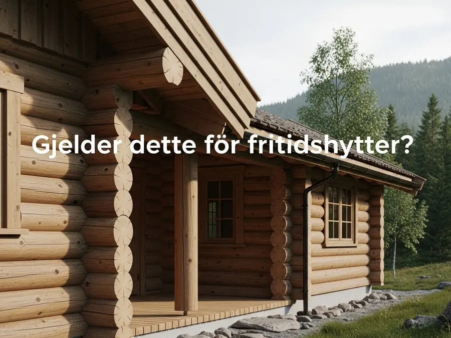 Gjelder dette for fritidshytter? – BREEAM og Svanemerket for laftehytter