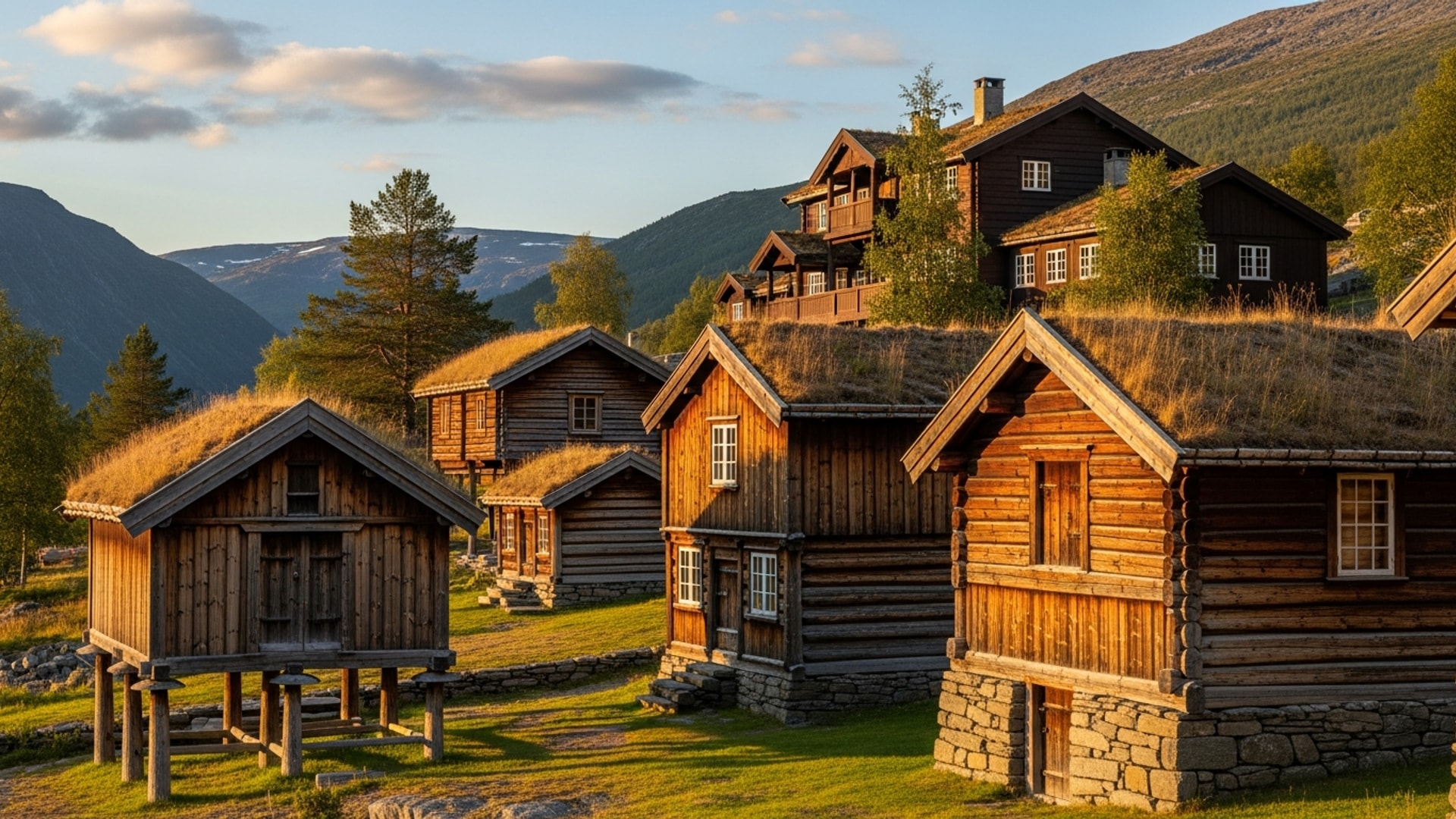 Stabbur og loft — fra lagring til gjestehus