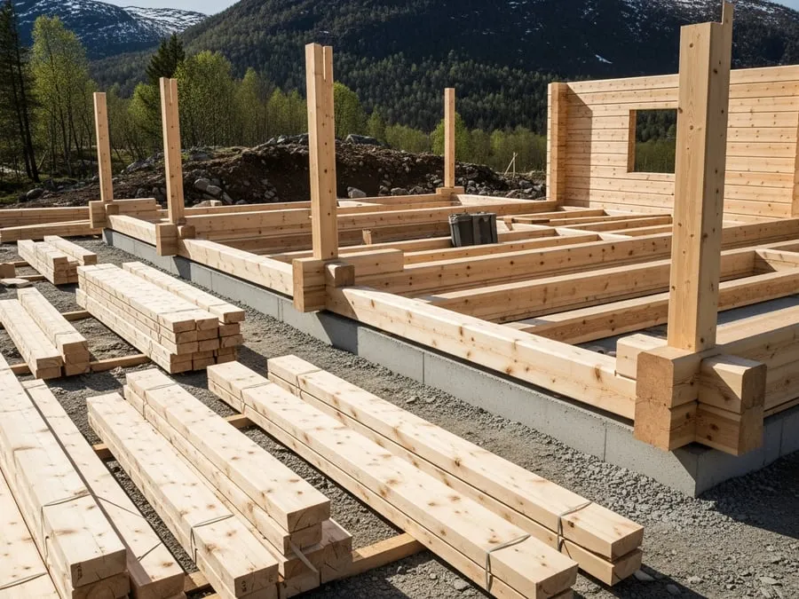 Montering av byggesett – Tidsbruk ved selvbygg