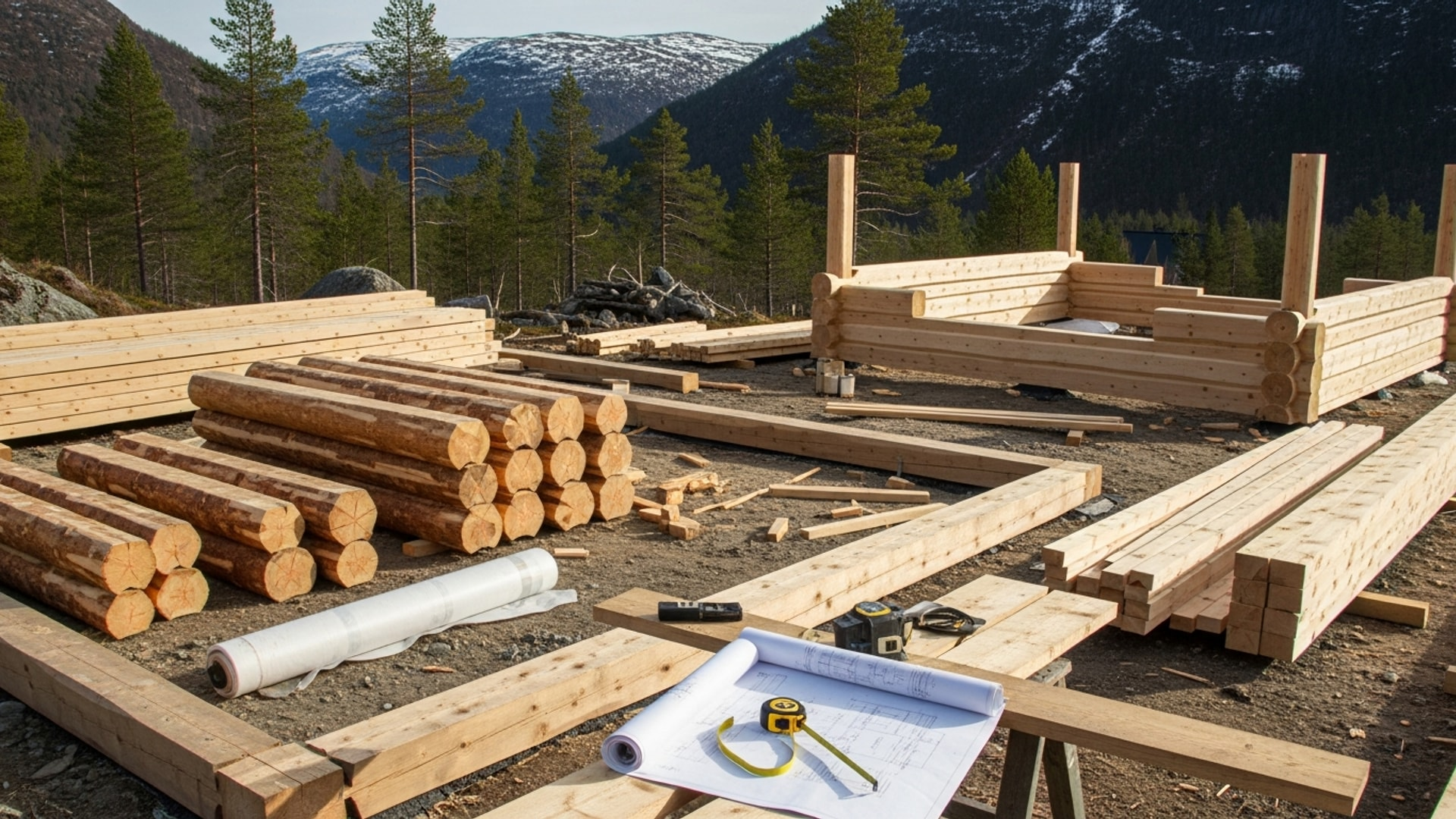 Tidsbruk ved selvbygg — hvor lang tid tar det egentlig