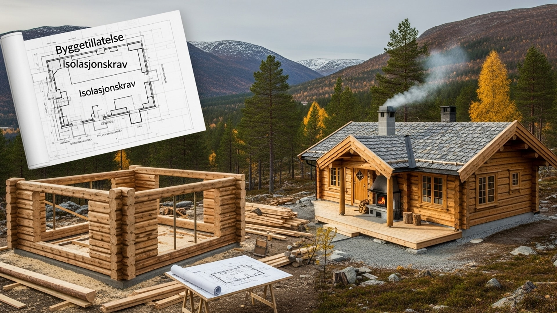 Sammenligning av regelverk for laftehus per land